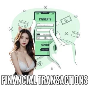 financial transactions